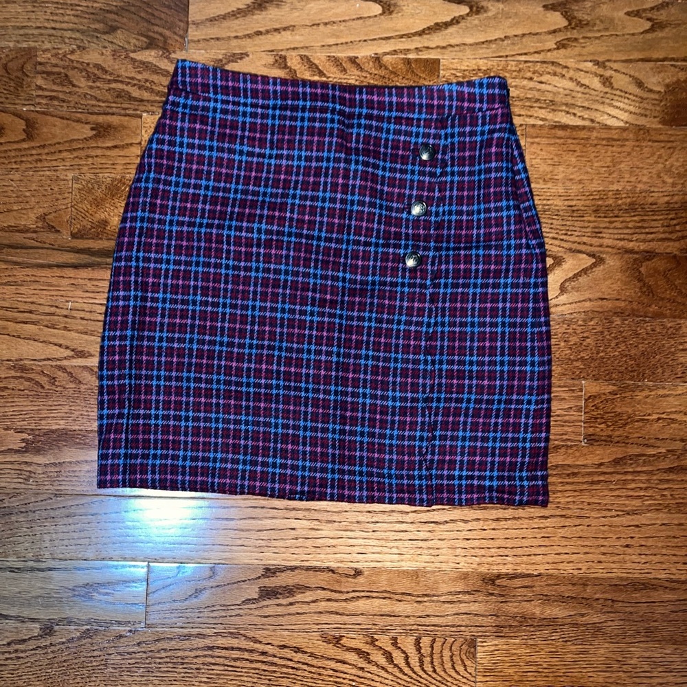 Talbots Pinstripe Pencil Skirt